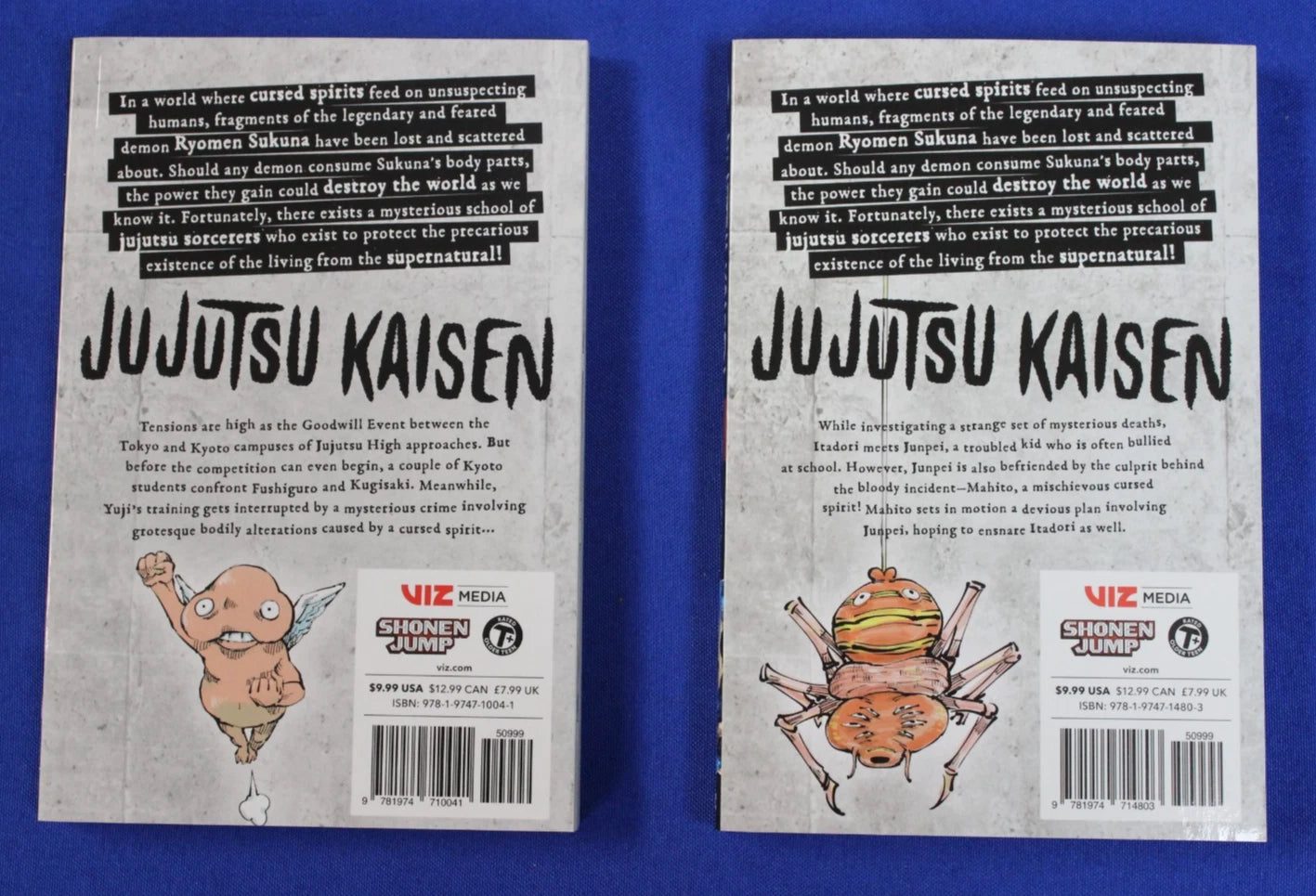 Jujutsu Kaisen Manga Volumes 1-22 Paperback