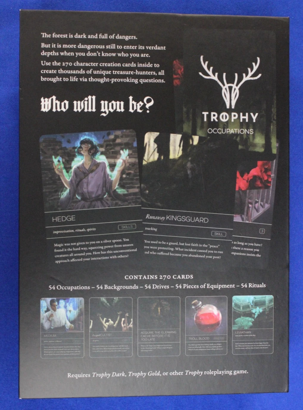 The Gauntlet 2024 Trophy Tabletop RPG Kickstarter Game + Game Books