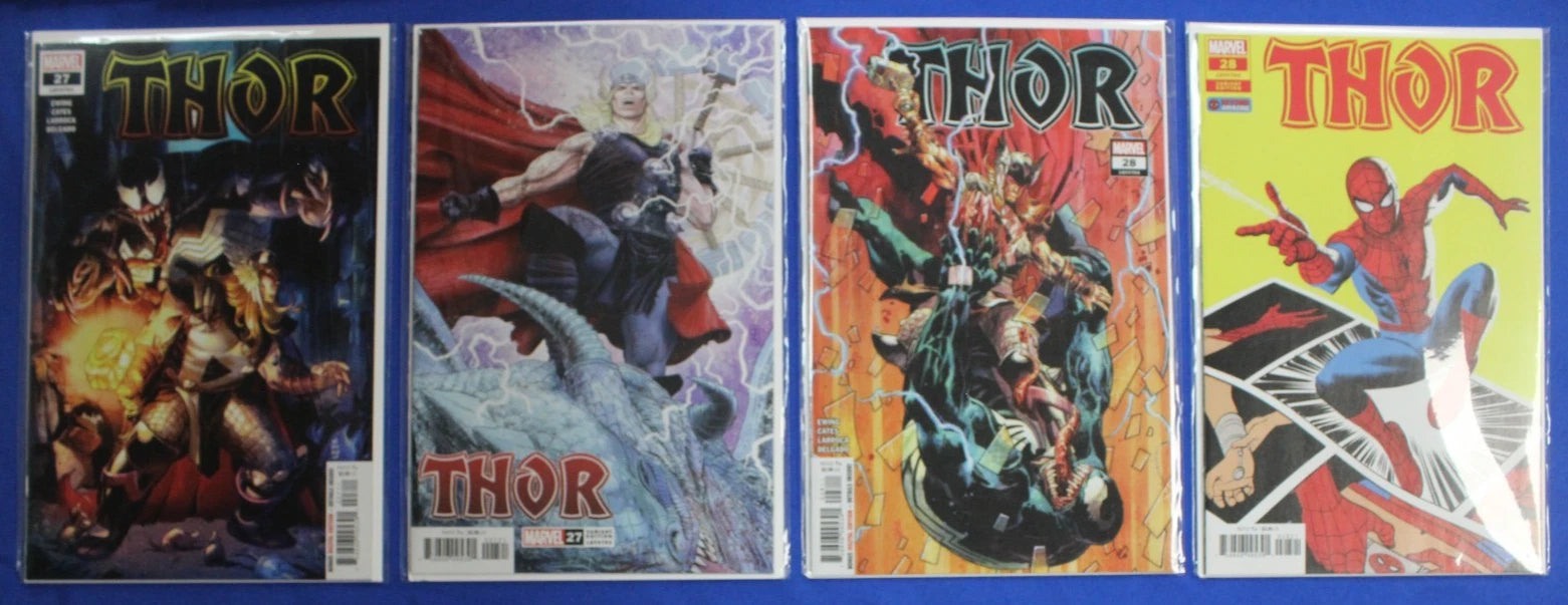 Thor #1-35 Near Complete Set + Variants Lot of 54 VF/NM