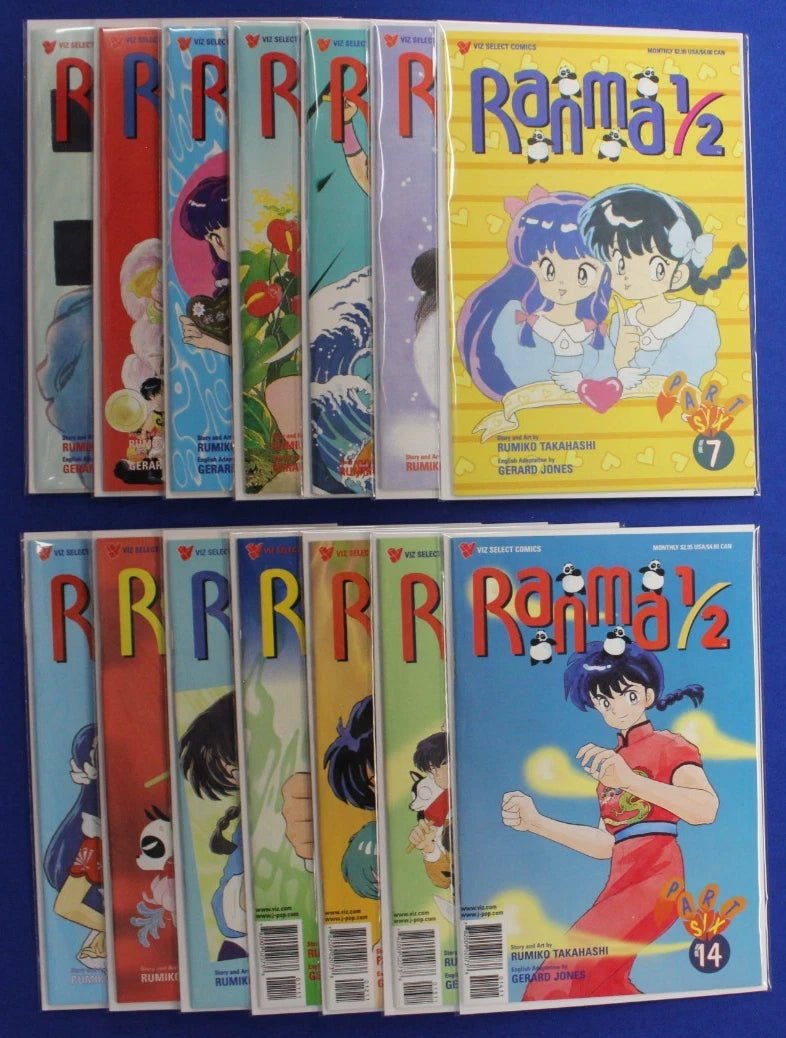 Ranma 1/2 Part 6 #1-14 Complete Set VF-VF/NM