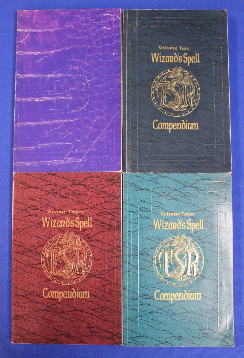 Dungeons and Dragons Wizards Spell Compendium Vol 1-4