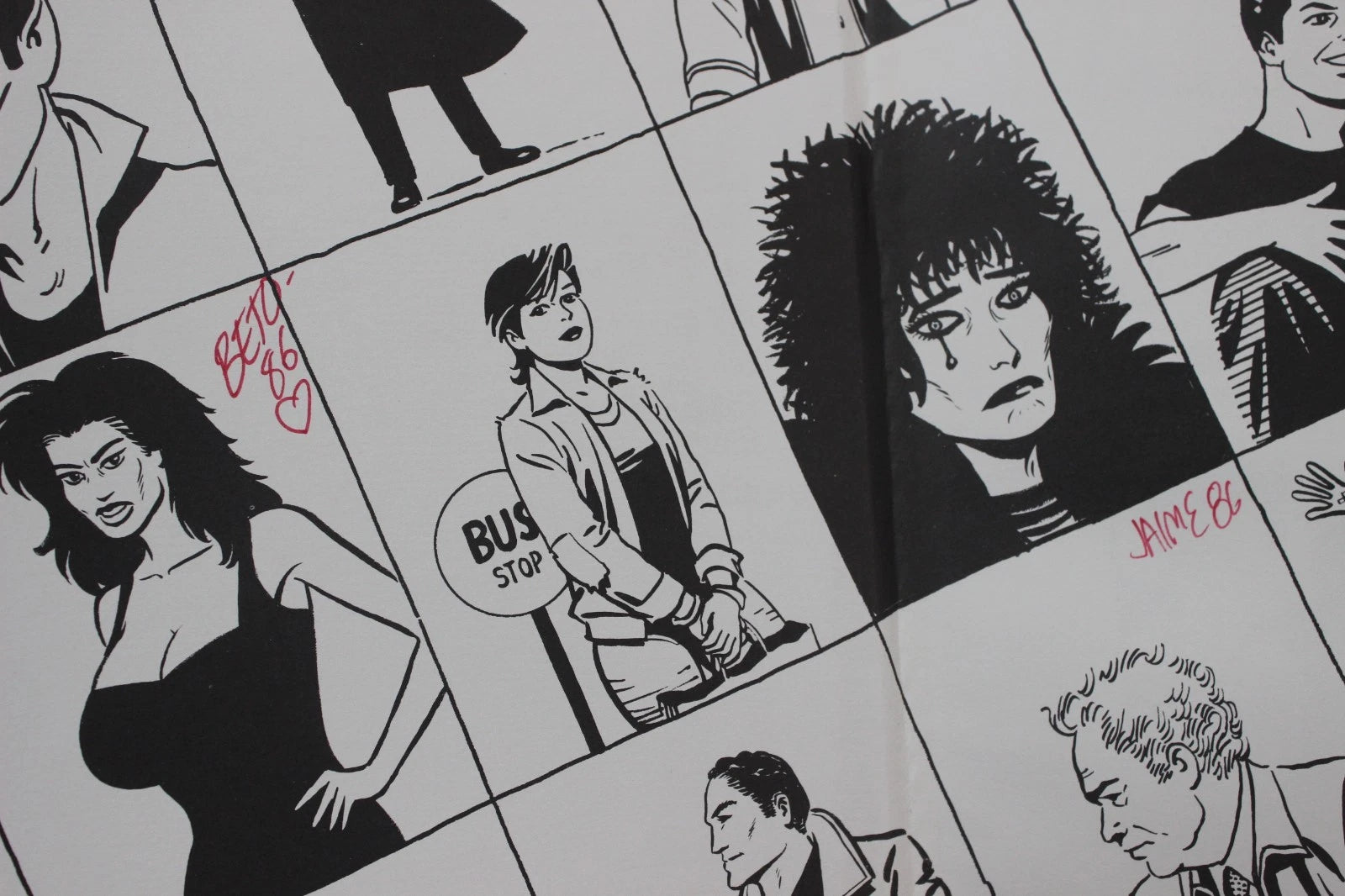 Love and Rockets Book 1 & 2 HC SIGNED by Hernandez Brothers