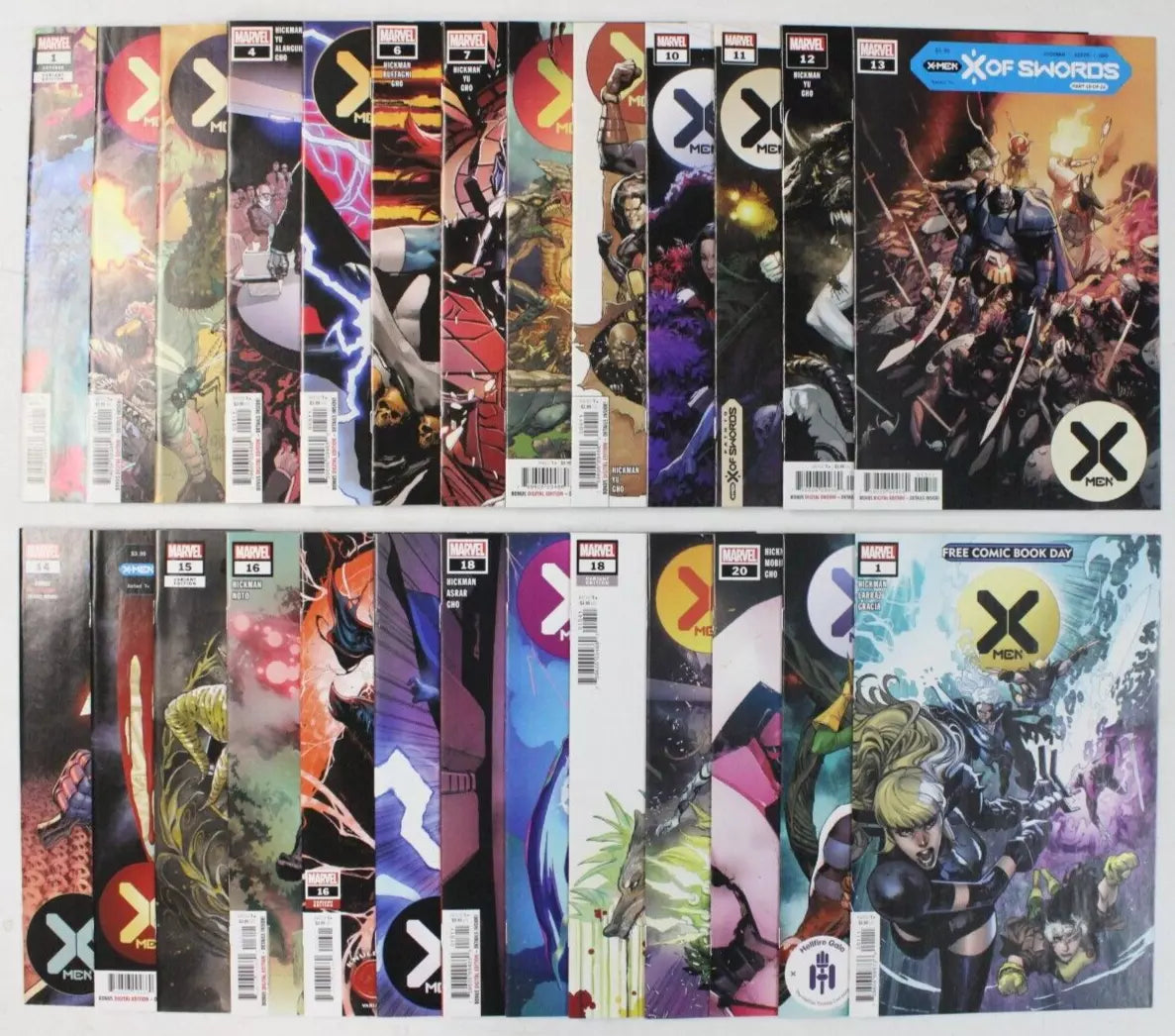 X-Men (2019) #1-21 Full Set + FCBD + Variants