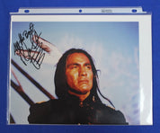 Wes Studi & Rodney Grant Signed Photographs with COA Dances With Wolves
