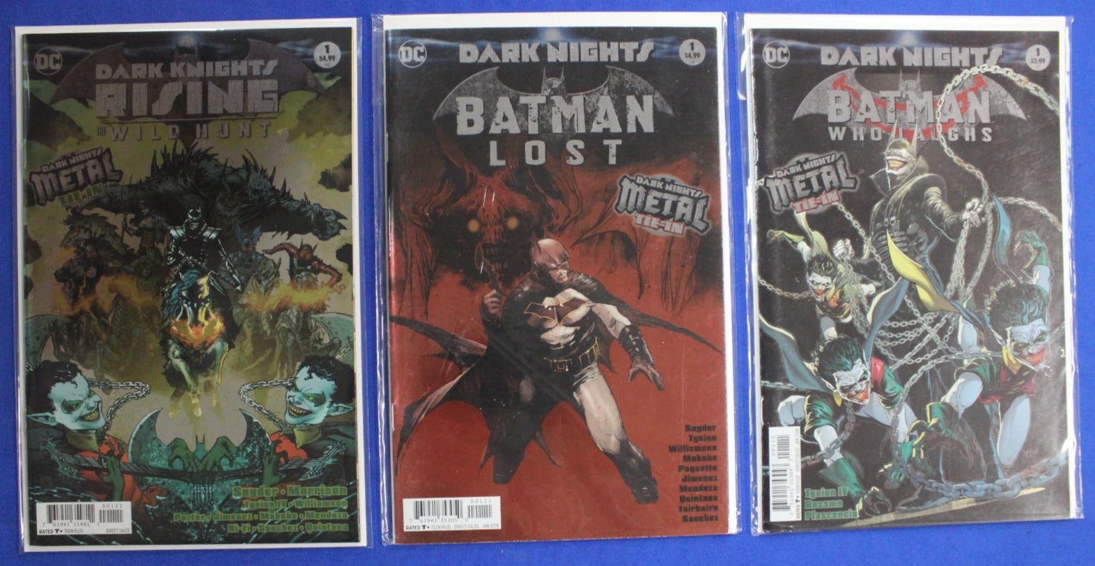 Dark Nights Metal #1-6 + Tie-Ins Complete Set Lot of 18 VF-VF/NM