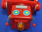 Horikawa Tin Toy Project Star Strider Aiji-01 Red Tin Robot Toy Complete in Box