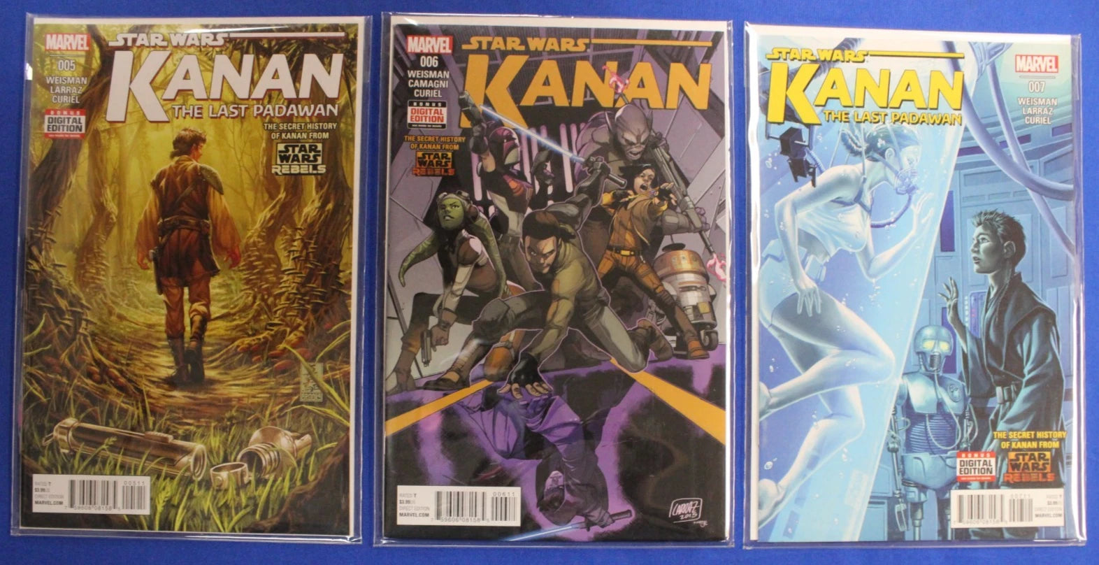 Star Wars Kanan the Last Padawan #1-12 Complete Set VF-VF/NM