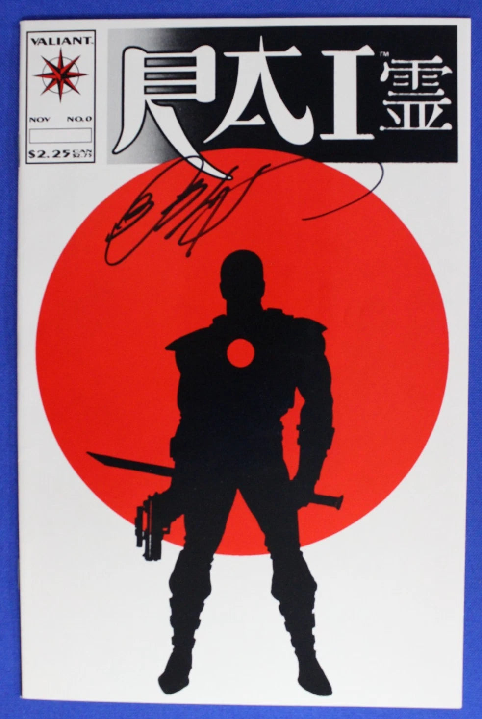 Rai #0 SIGNED by Bob Layton VF/NM