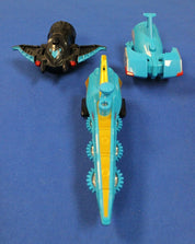 Bandai Power Rangers Megaforce DX Lot of 4 Complete Sea Land Sky Brother Zords