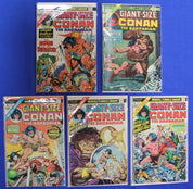Giant-Size Conan #1-5 Complete Set VG-FN