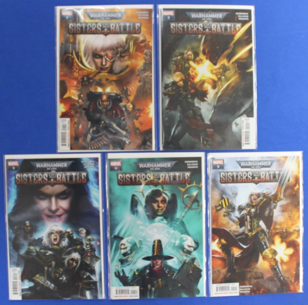 Warhammer 40K Sisters of Battle #1-5 Complete Set VF/NM