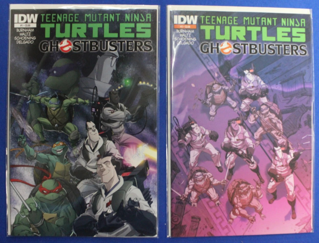TMNT Ghostbusters #1-4 + 2 #1-5 Complete Sets + Variants Lot of 14 VF/NM