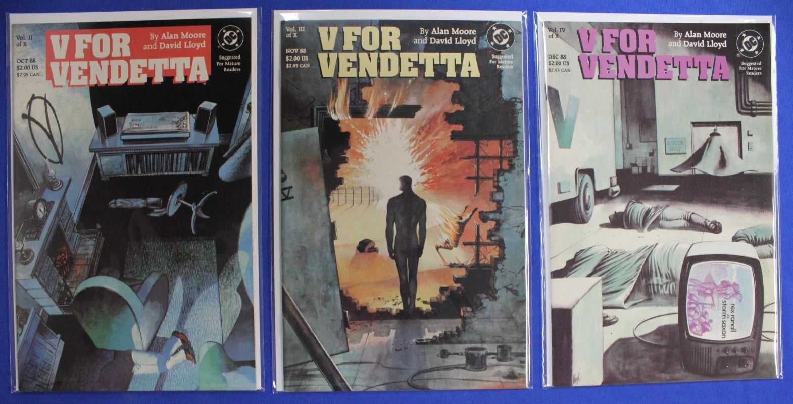 V for Vendetta #1-10 Complete Set NM-