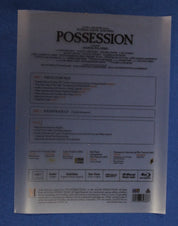Possession (1981) Premium Collector's Edition Blu Ray Box Set OOP