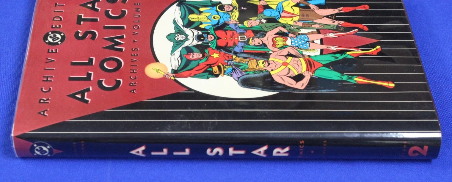 DC Archive Editions All Star Comics Vol 0 & 2 Lot of 2 Hardcover