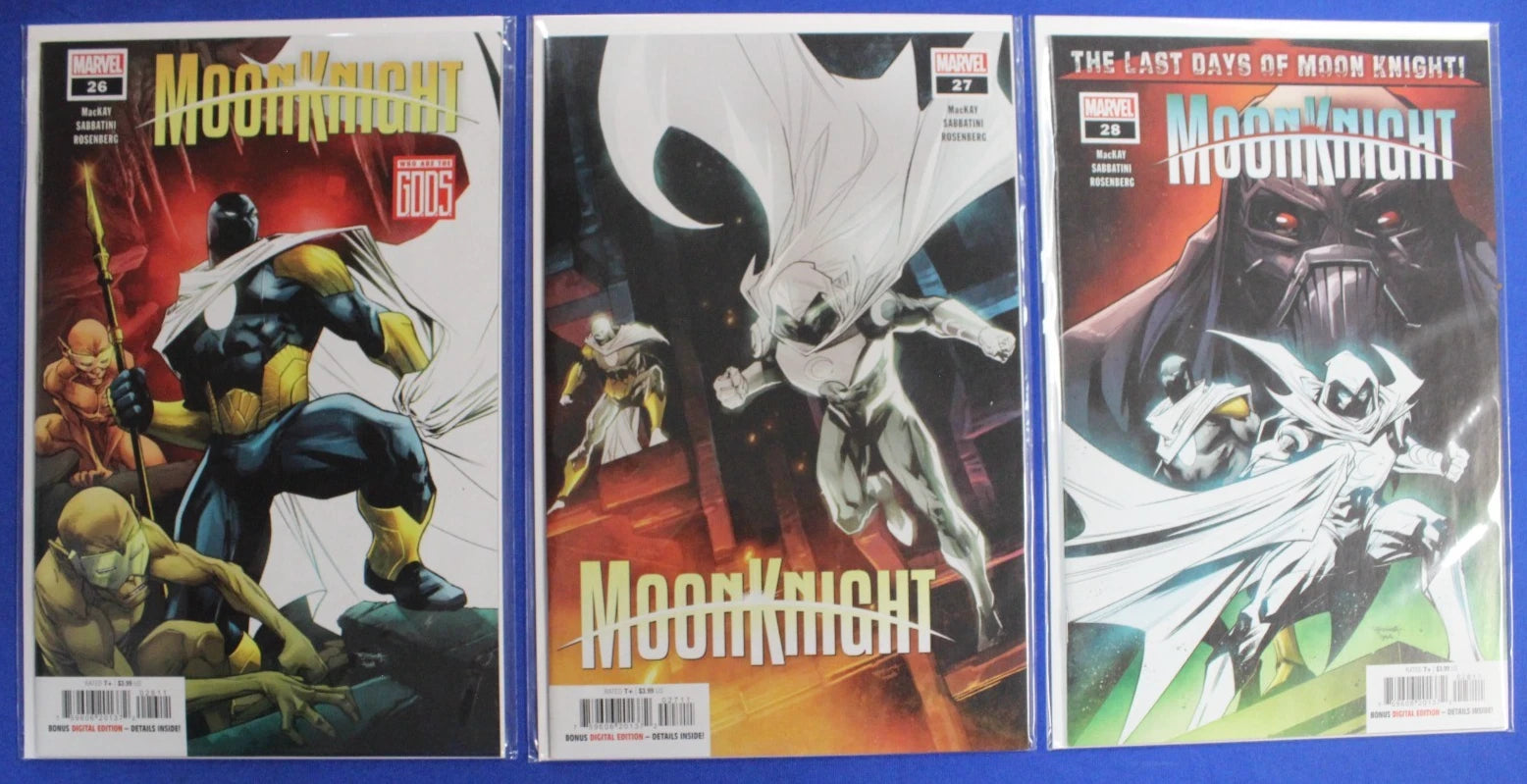 Moon Knight #1-30 Complete Set + Tie-in & Annuals Lot of 33 VF/NM