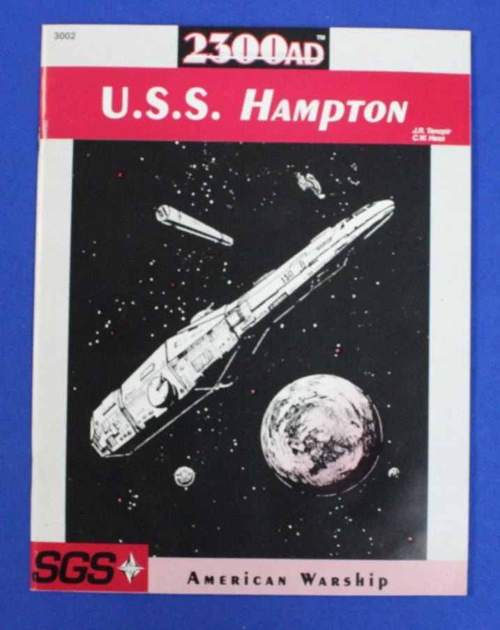 2300 AD USS Hampton American Warship RPG 25mm Deck Plans