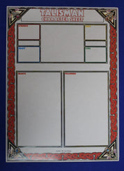 Games Workshop 1986 Talisman The Adventure Board Game Expansion No Box Complete