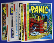EC Panic Cover Portfolio Set of 12 Art Prints Ross Cochran