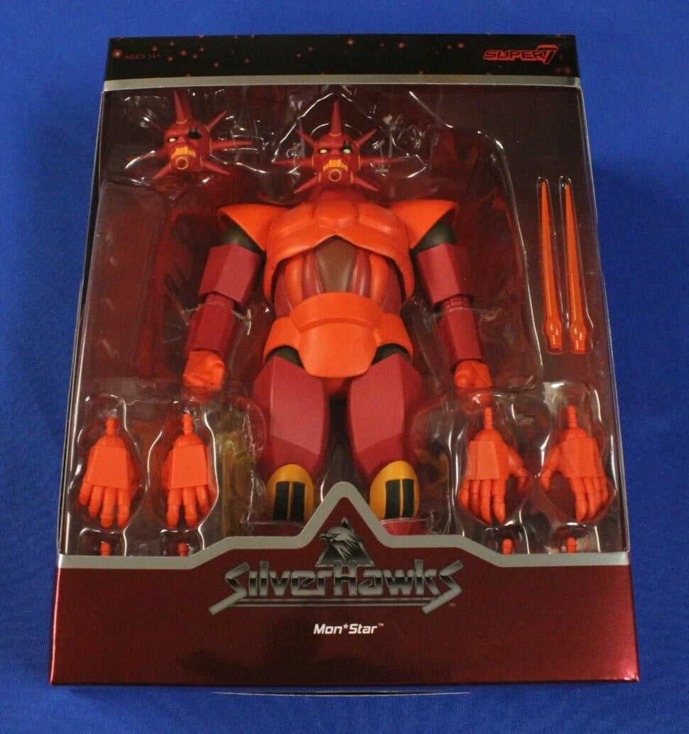 Super7 SilverHawks Ultimates Wave 1 4 Figure Lot