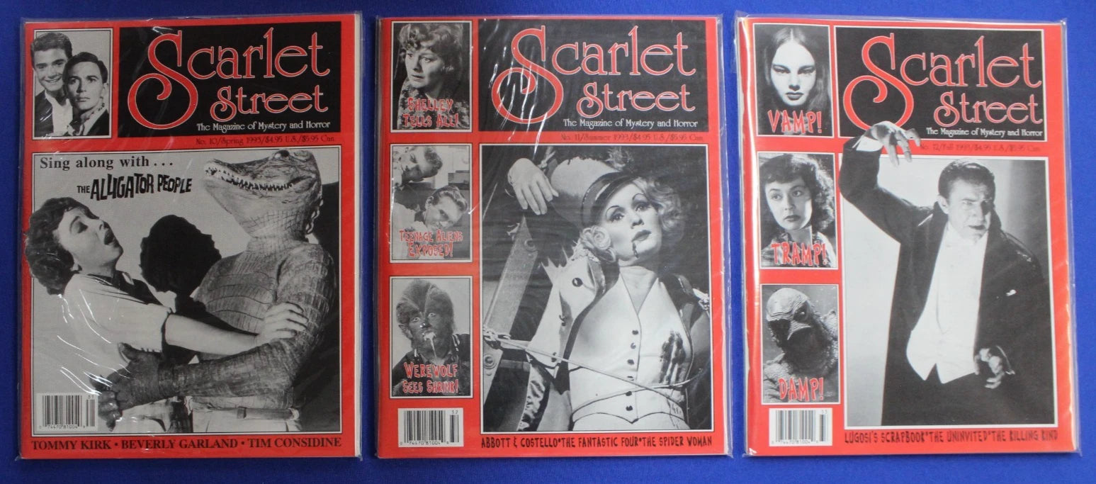 Scarlet Street #3 & 5-20 Lot of 17 VF-VF/NM