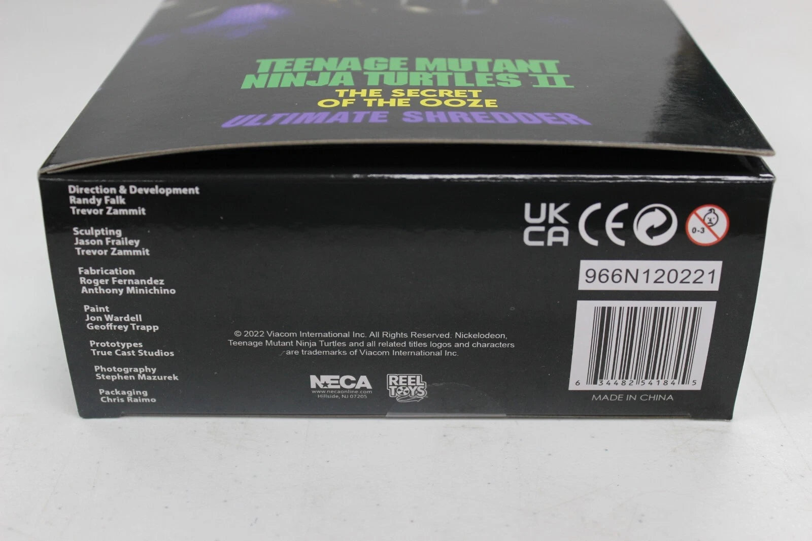 TMNT II Secret of the Ooze Ultimate Shredder Figure SIGNED by Francois Chau