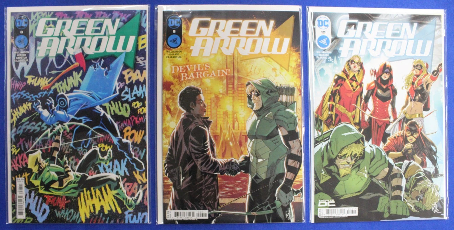 Green Arrow #1-19, 21-23 + 2024 Annual Lot of 23 VF/NM
