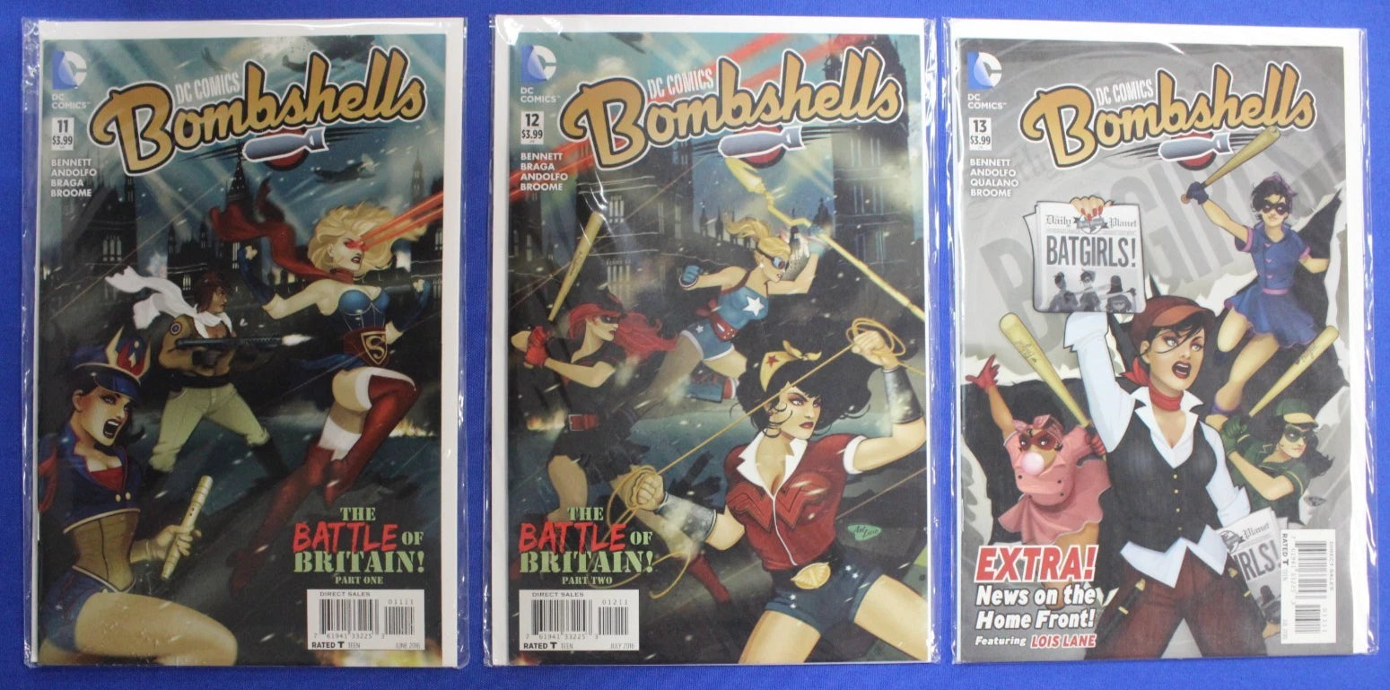 DC Comics Bombshells #1-19 & 21 + Annual Lot of 21 VF/NM