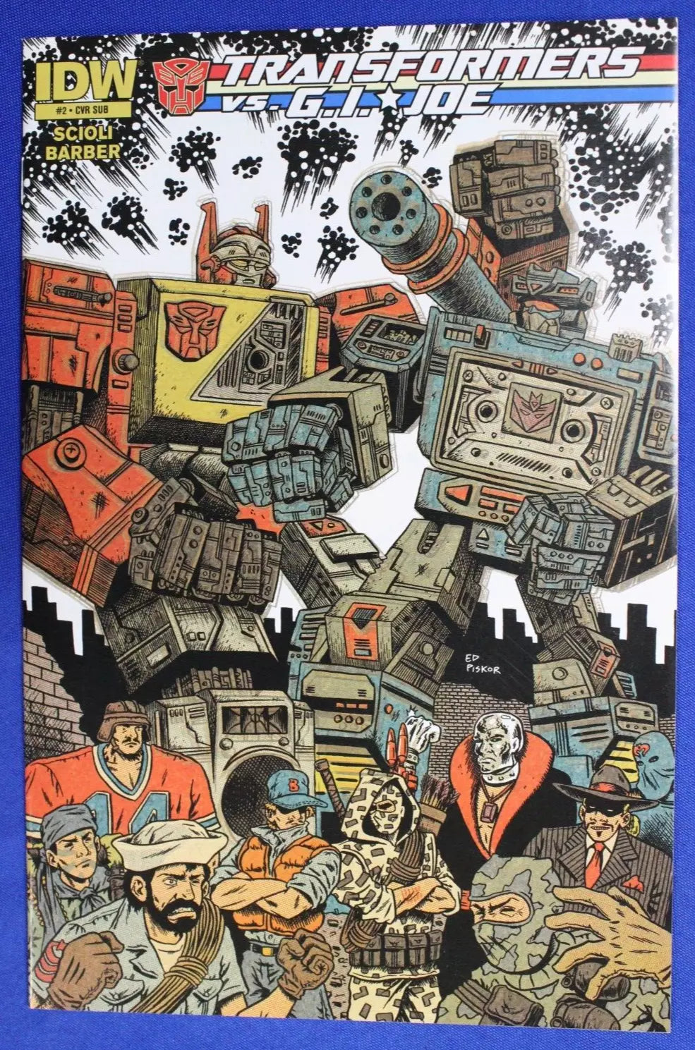 Transformers vs GI Joe #1-13 + Annual & Variants Complete Set Lot of 33 VF-VF/NM