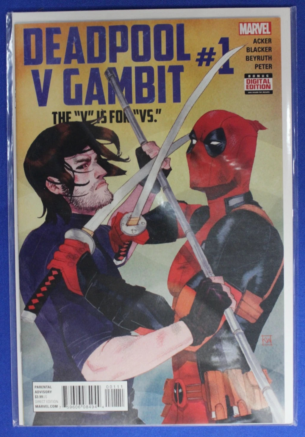 Deadpool V. Gambit #1-5 Complete Set VF/NM