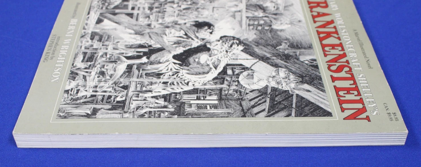 Marvel Illustrated Novel 1983 Frankenstein Illustrated by Berni Wrightson