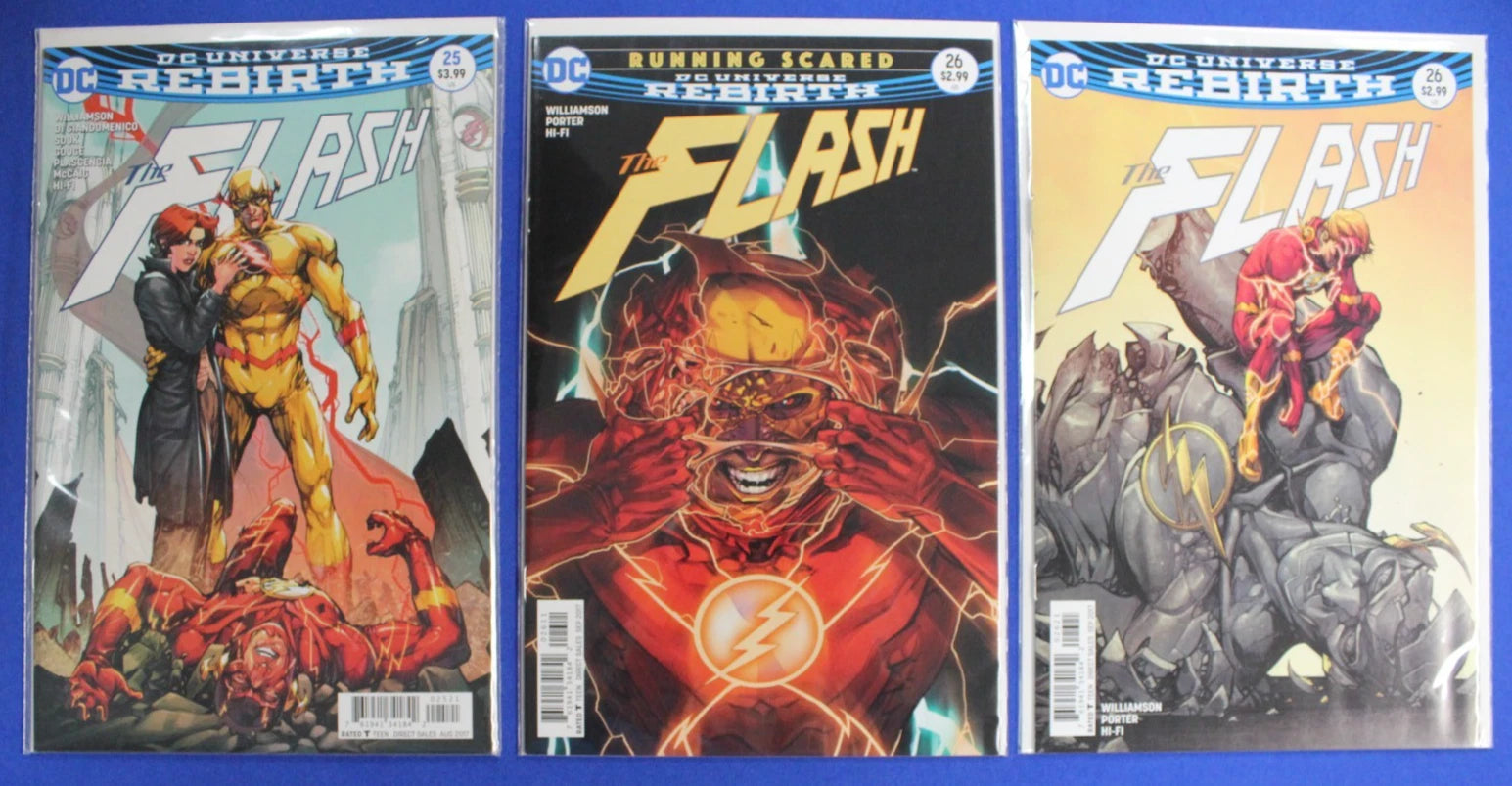 Flash Rebirth #7-29 + Variants Lot of 34 VF-VF/NM