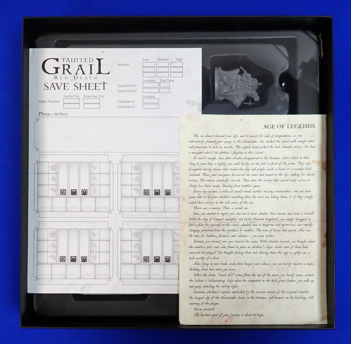 Awaken Realms Tainted Grail Fall of Avalon Game + Expansions & Stretch Goals Lot