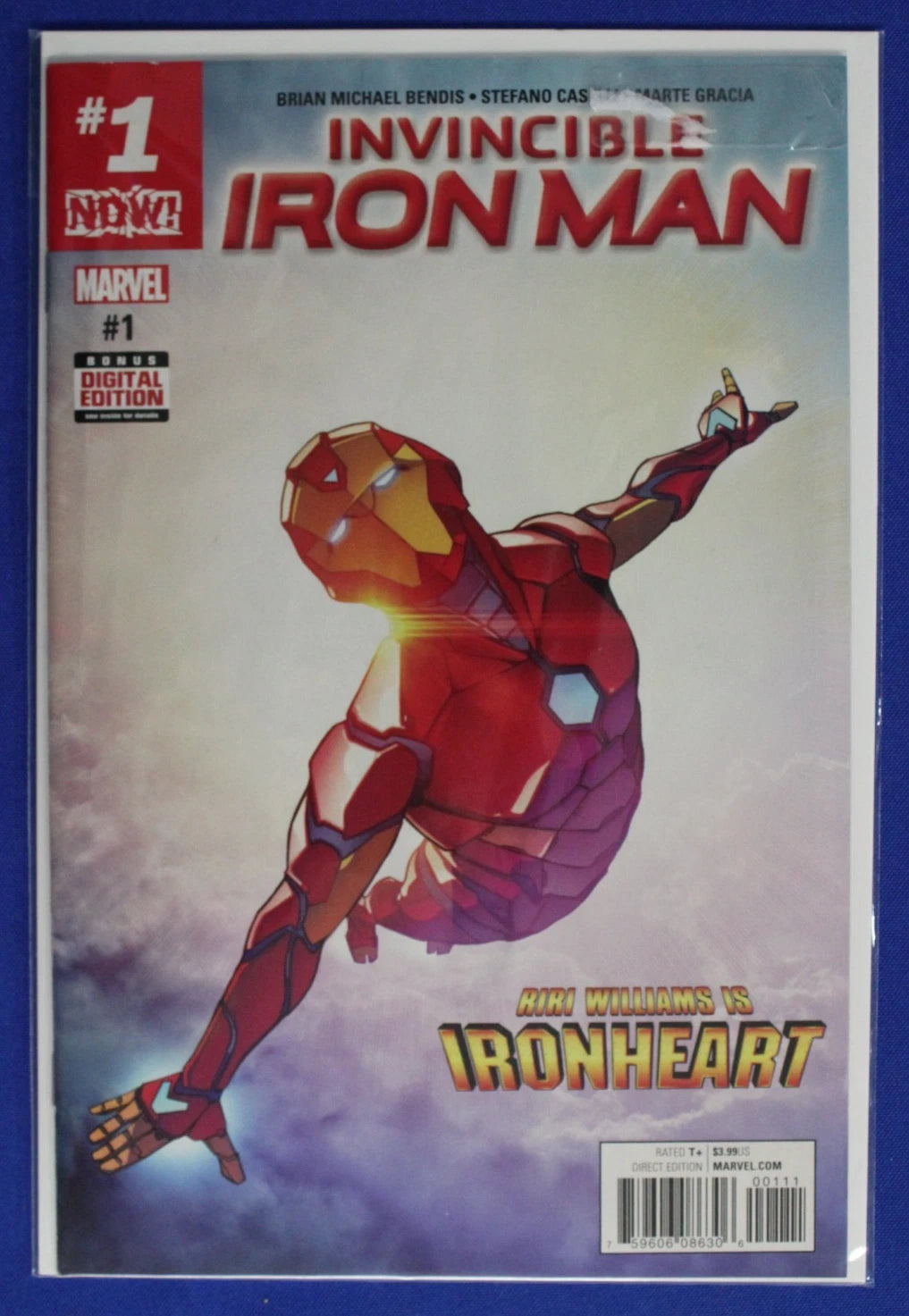Invincible Iron Man #1-3 + Infinity Gauntlet #2 1:25 Variant VF/NM