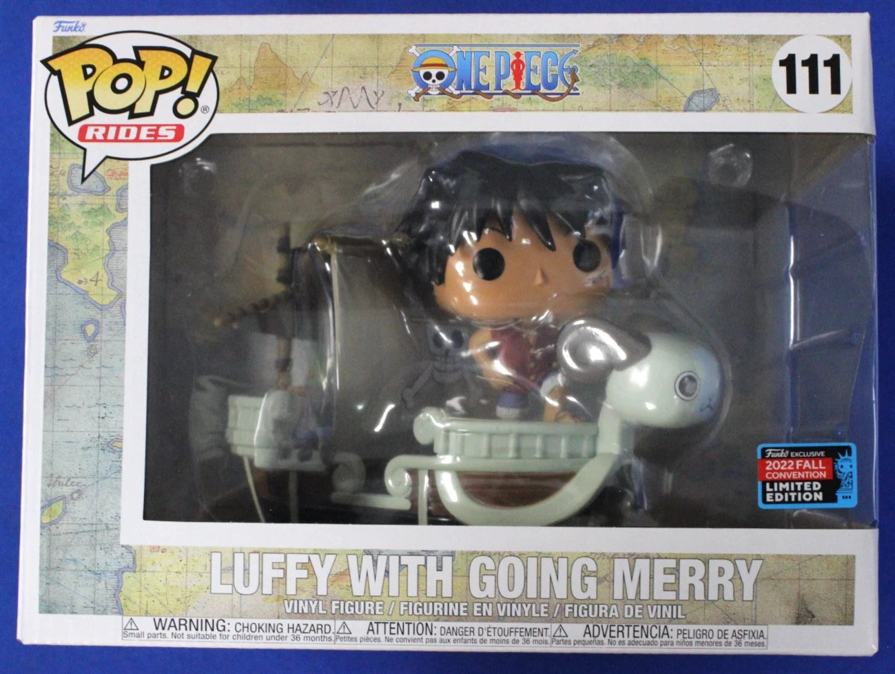 Luffy With Going Merry Funko Pop Rides #111