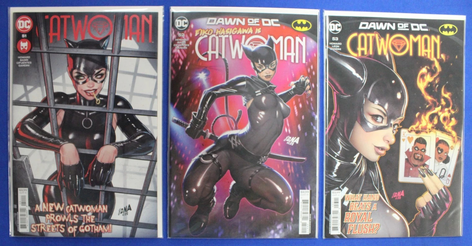Catwoman #51-68 DNA Covers Full Set Lot of 19 VF/NM
