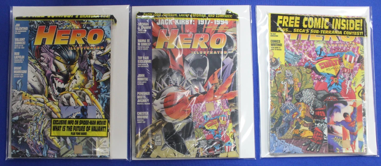 Hero Illustrated 19 issues + Extras Lot of 24 FN-VF