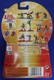 Megaman NT Warrior Miniature Figure Lot of 6