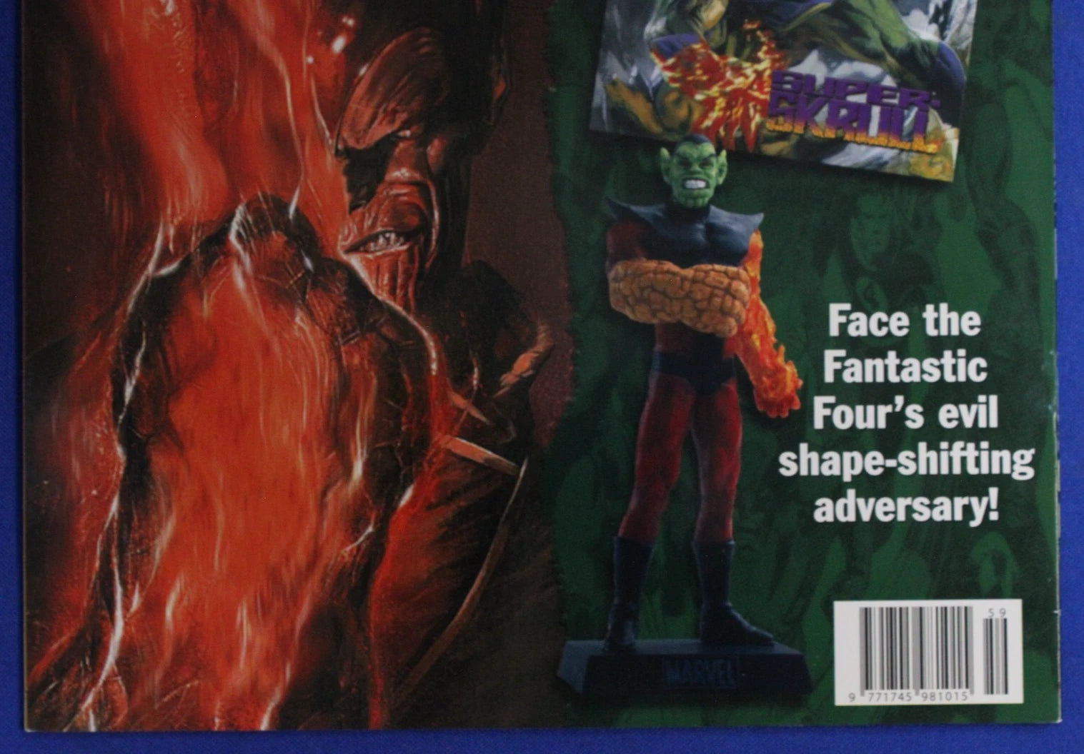 Eaglemoss Classic Marvel Collection Cage Lead Figurine & Magazine #59