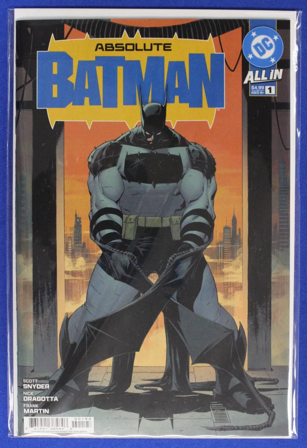 Absolute Batman #1 Various Printings Lot of 7 VF/NM
