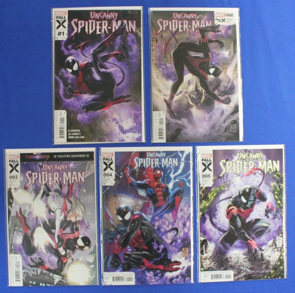 Uncanny Spider-Man #1-5 Complete Set VF/NM