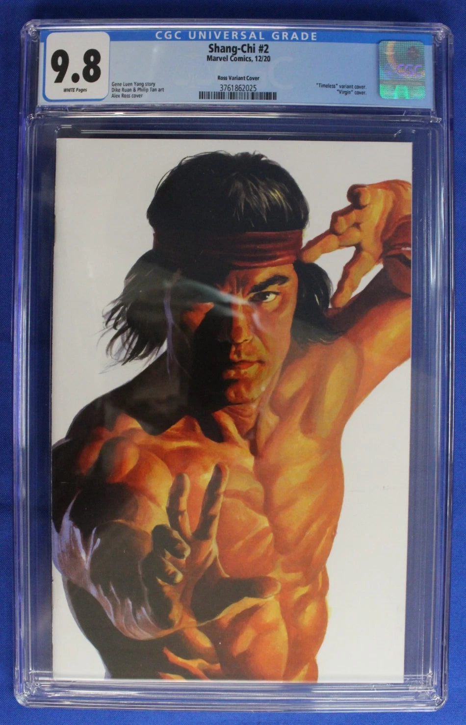 Shang-Chi #2 Alex Ross Timeless Virgin Variant (Shang-Chi Cover) CGC 9.8
