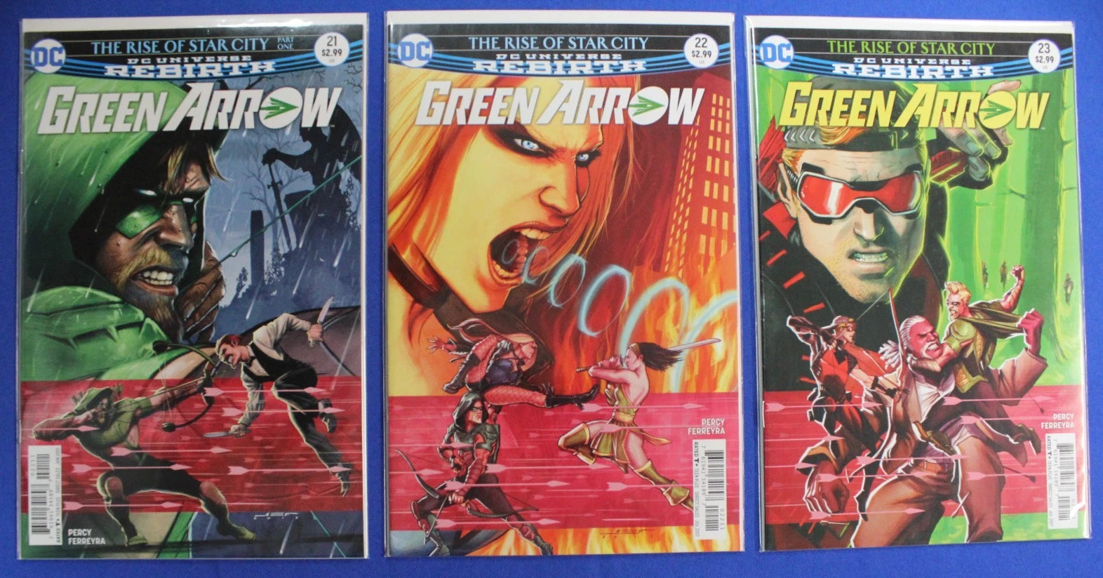 Green Arrow Rebirth #12-25 Lot of 14 VF-VF/NM