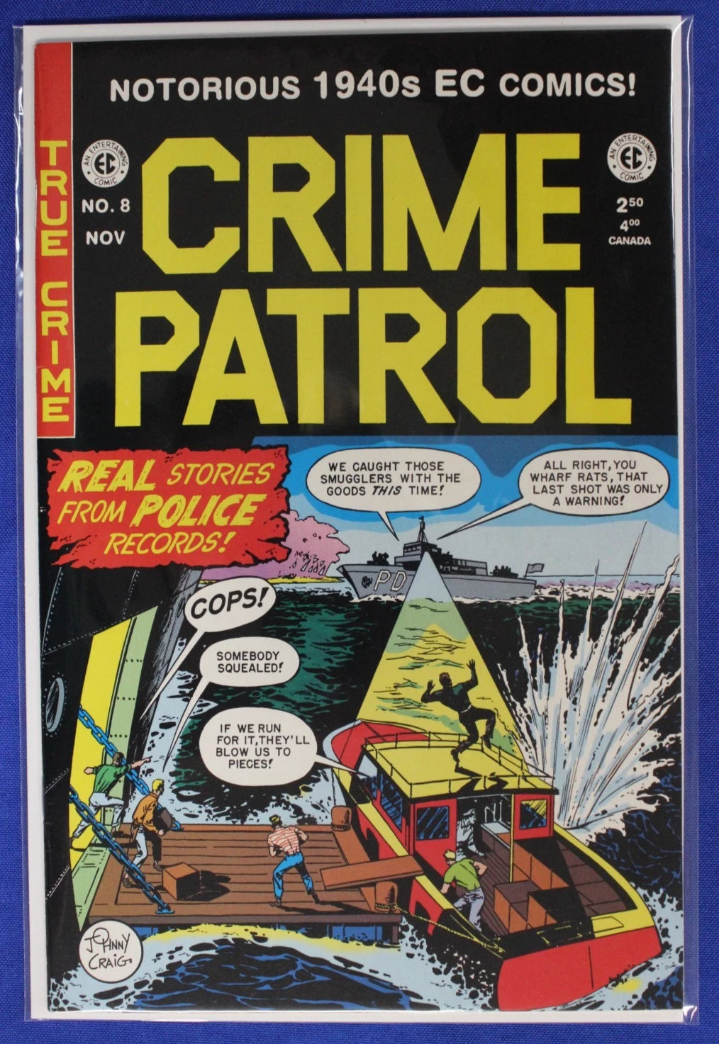 Crime Patrol #1-10 Near Complete Set (Missing 10) VF-VF/NM