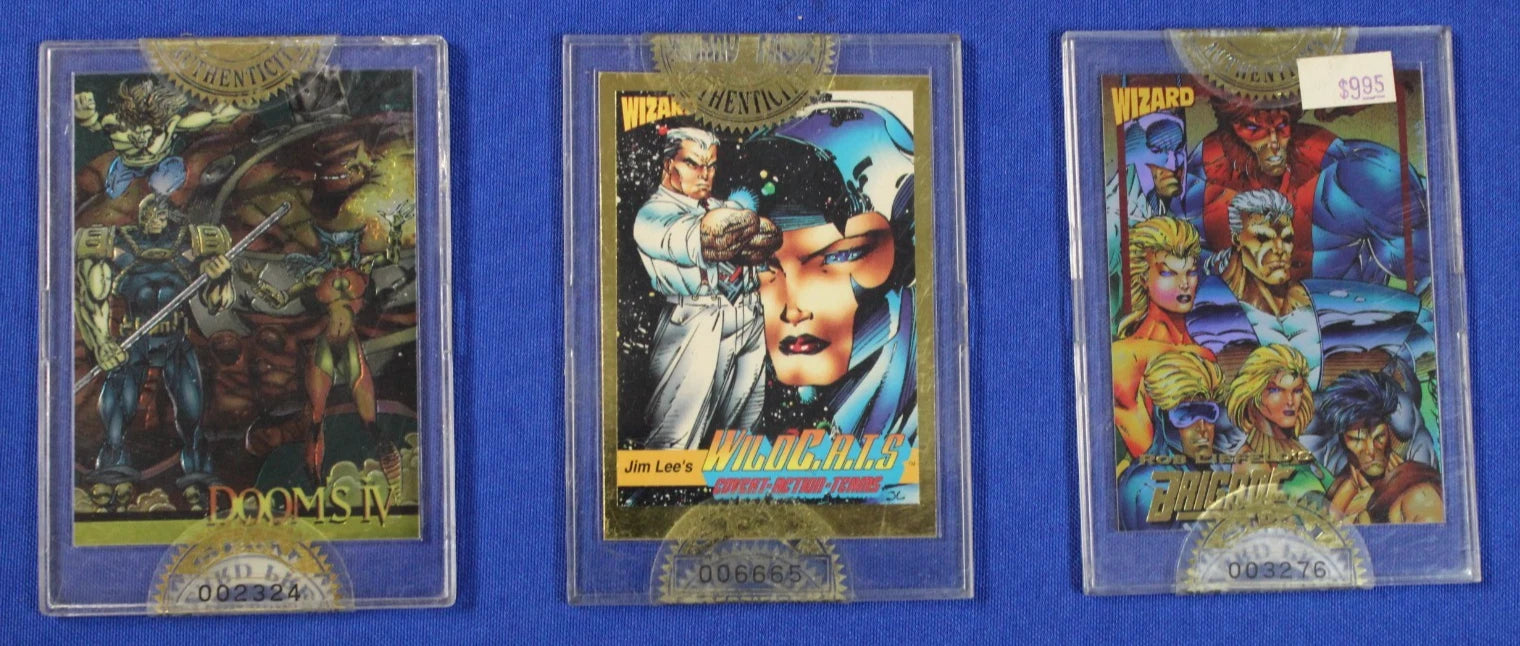 Wizard 23 Foil Comics Trading Cards