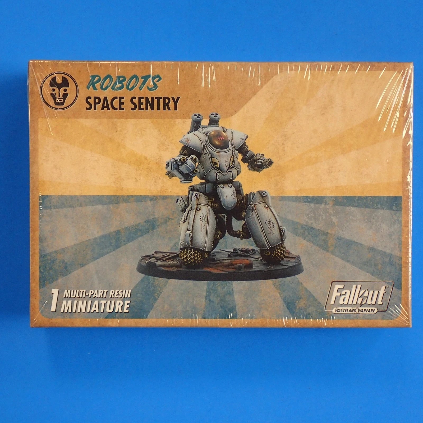 Fallout Wasteland Warfare Miniatures Lot of 6 - Robots, Zetans, & Legends of Vault 76 [Pre-Owned]