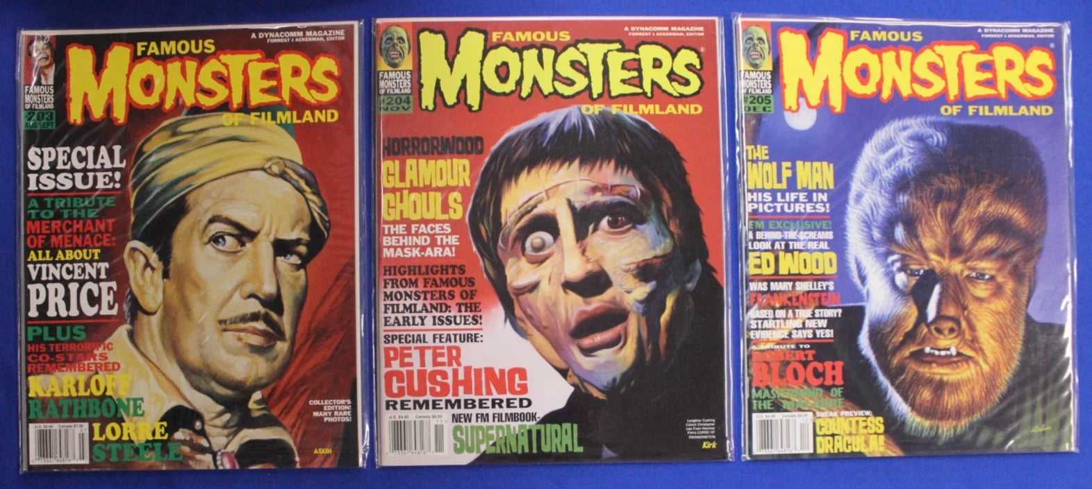 Famous Monsters of Filmland Magazine Lot of 39 FN-VF