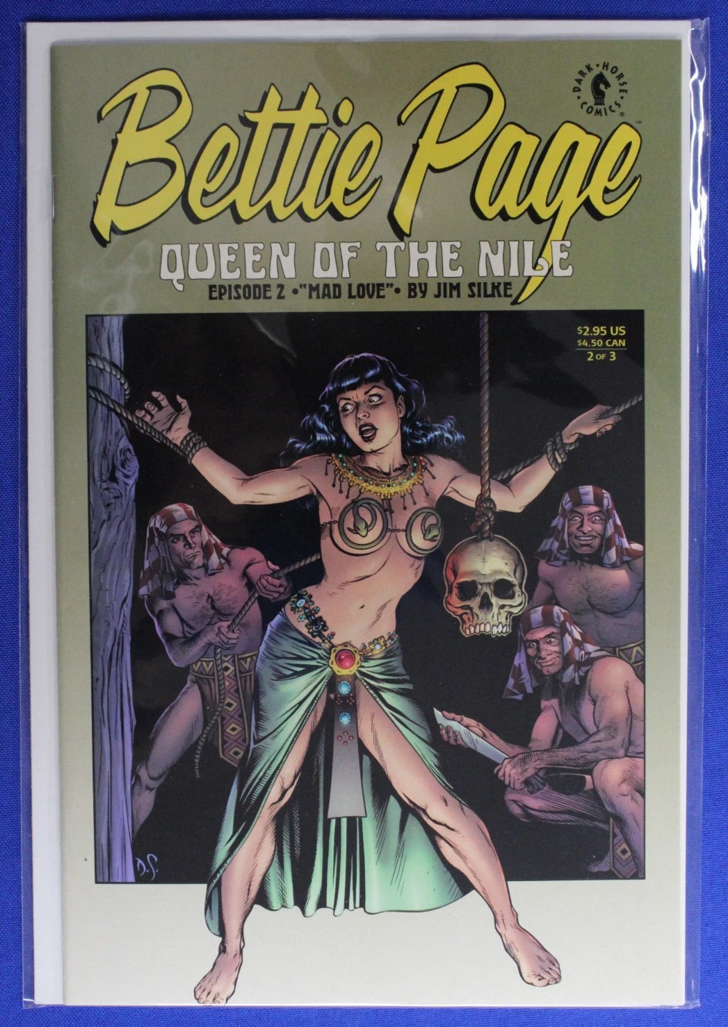 Bettie Page Queen of the Nile #1-3 Complete Set VF/NM