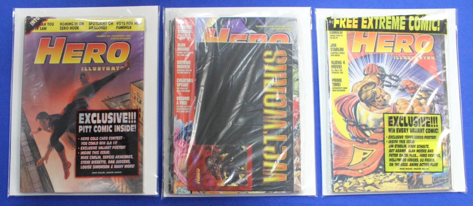 Hero Illustrated 19 issues + Extras Lot of 24 FN-VF