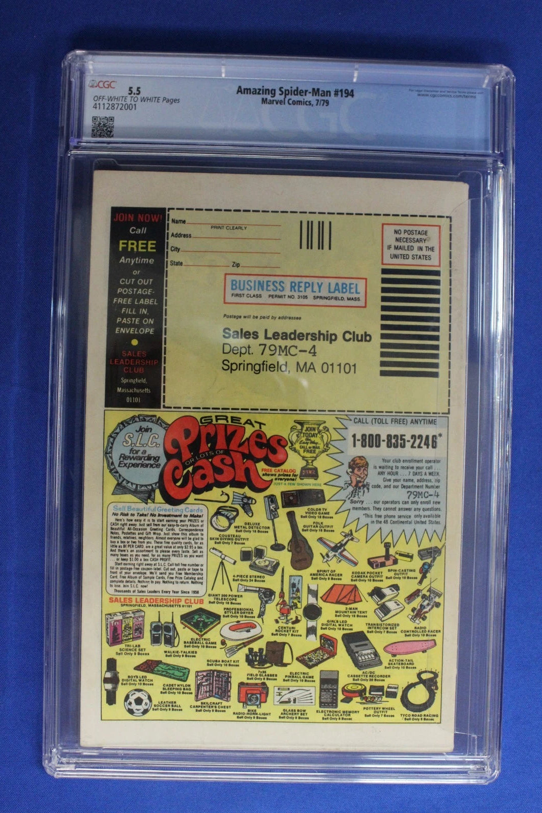 Amazing Spider-Man #194 CGC 5.5